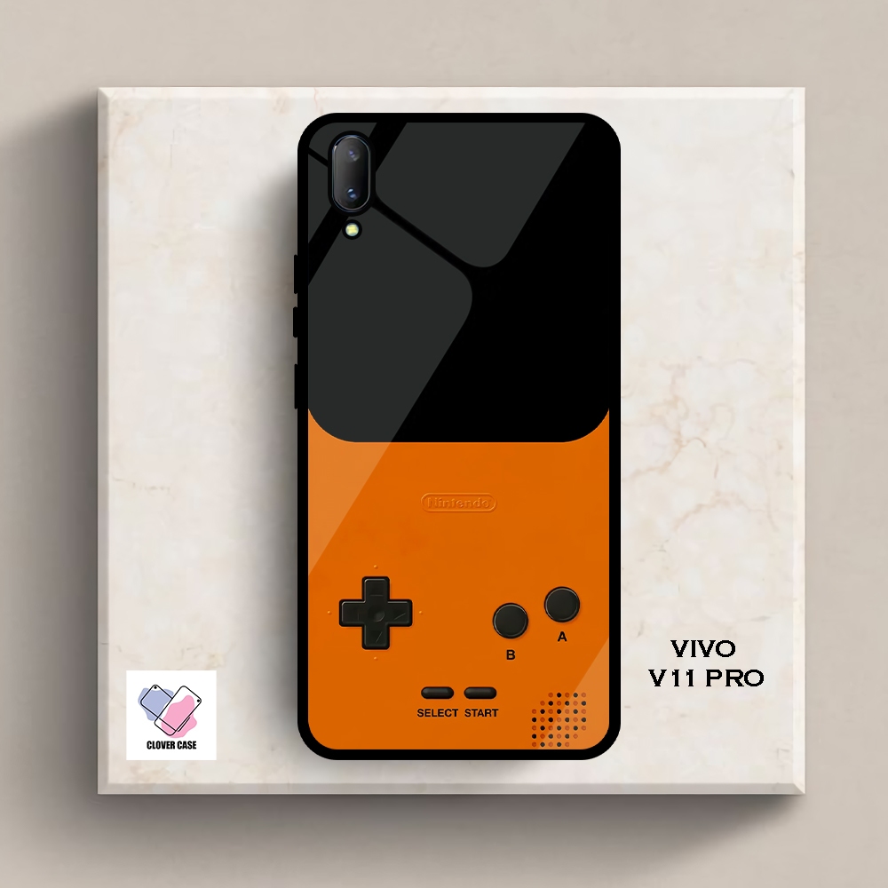 [ML14]  Case Glossy Case | VIVO V11 PRO | CASE KEKINIAN LUCU |  Casing Hp Kilau Motif GAME
