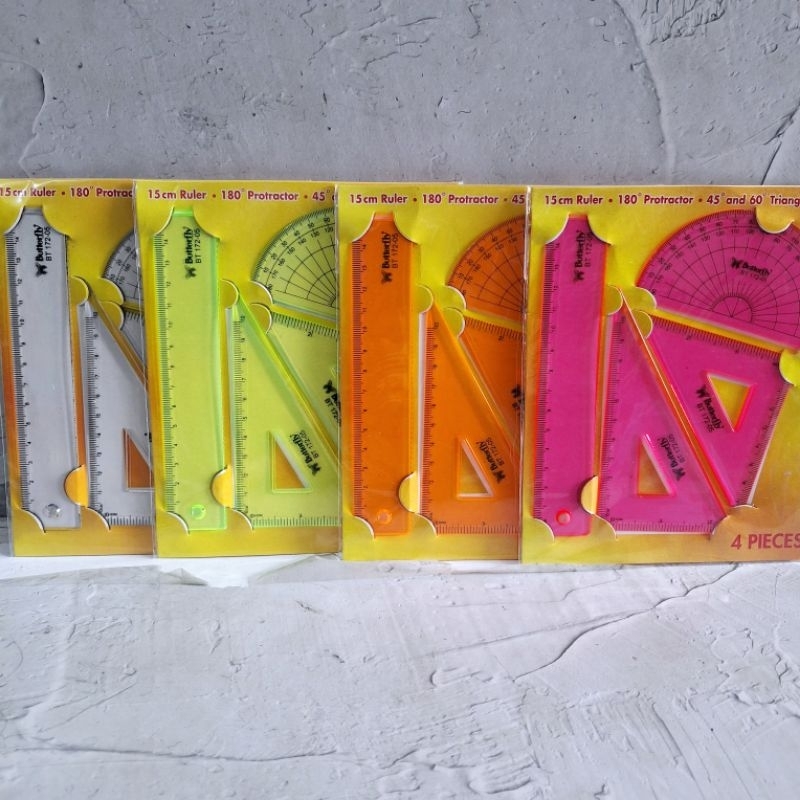 

RB Penggaris Butterfly Set BT172-05