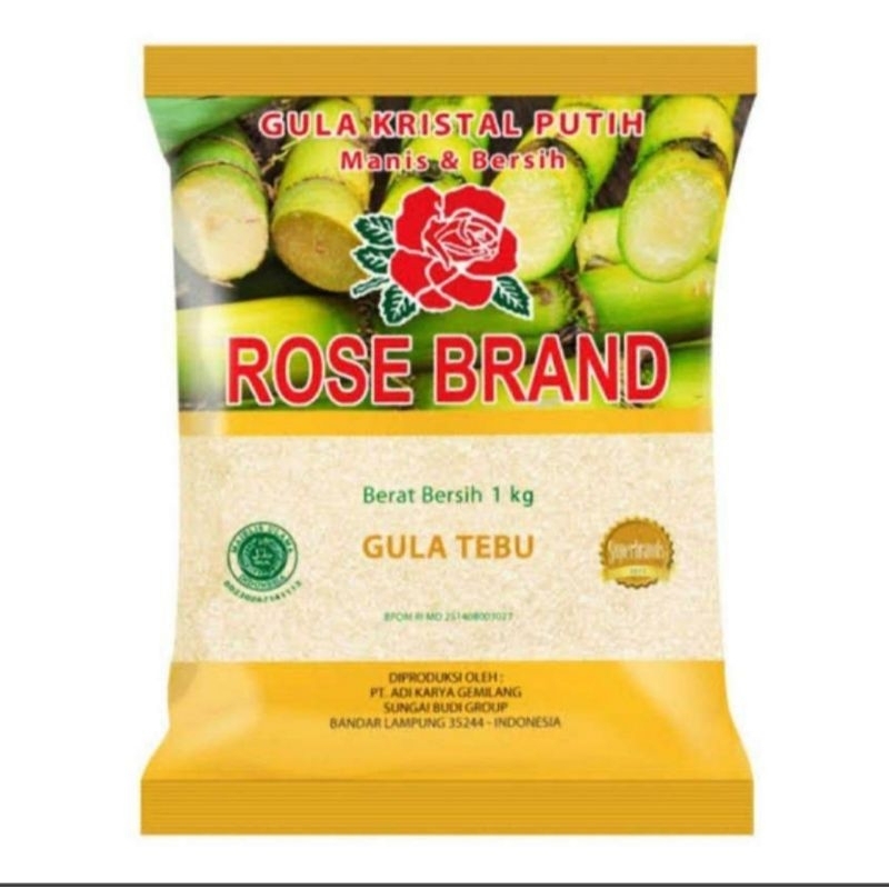 

Rose Brand Gula Pasir Kristal Kuning 1 kg