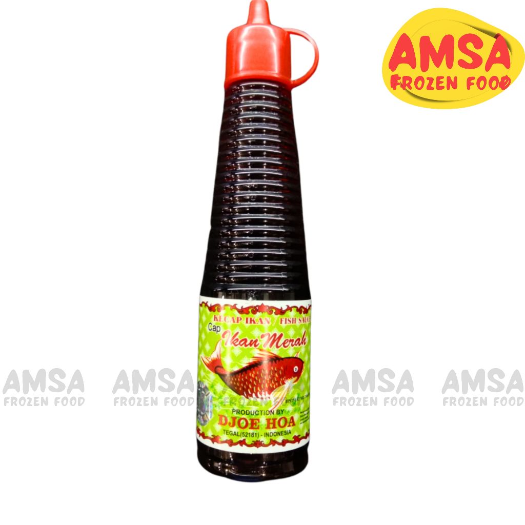 Kecap Ikan Djoe Hoa Kecap Ikan Cap Ikan Merah HALAL 135ml