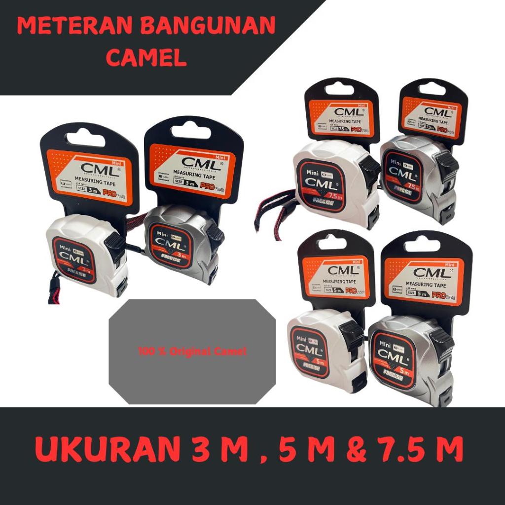 Meteran Tukang Camel 3M 5M 7,5M / Measuring Tape Camel