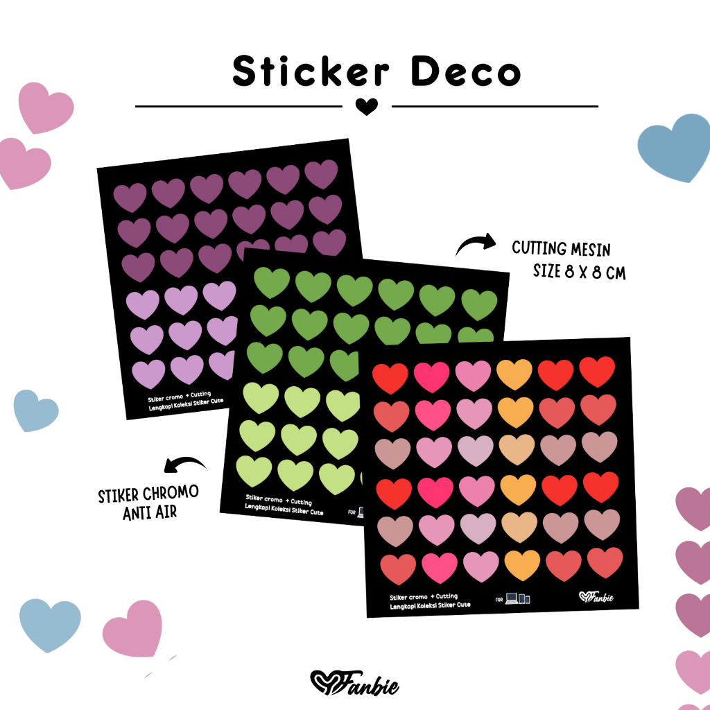 

Sticker deco | stiker love | stiker jurnal | stiker buku | stiker aesthetic