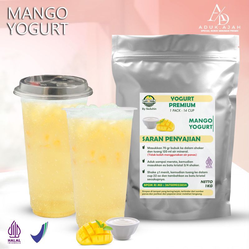 

MANGO YOGURT 1KG/ Minuman Bubuk Instan