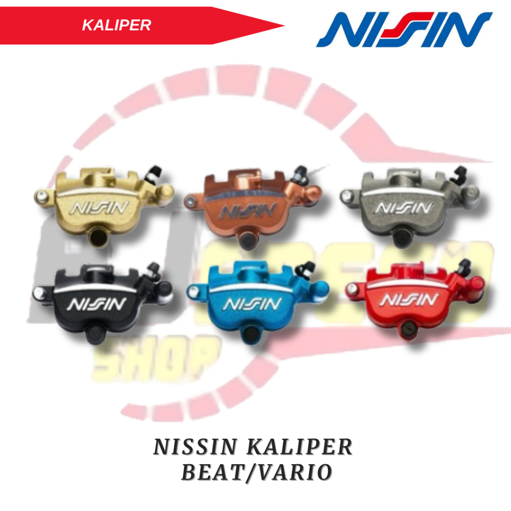 Kaliper Nissin Vario / Beat / Scoopy Untuk Disc 260 MM 2 Piston Nissin Samurai Brake Original