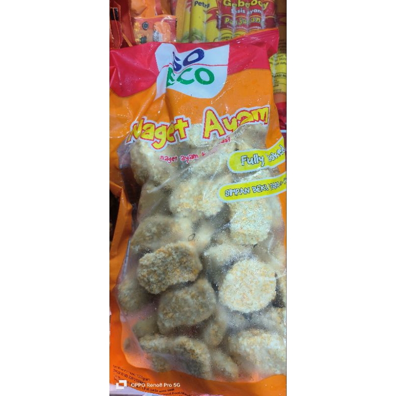 

nugget so eco ukuran 500gr