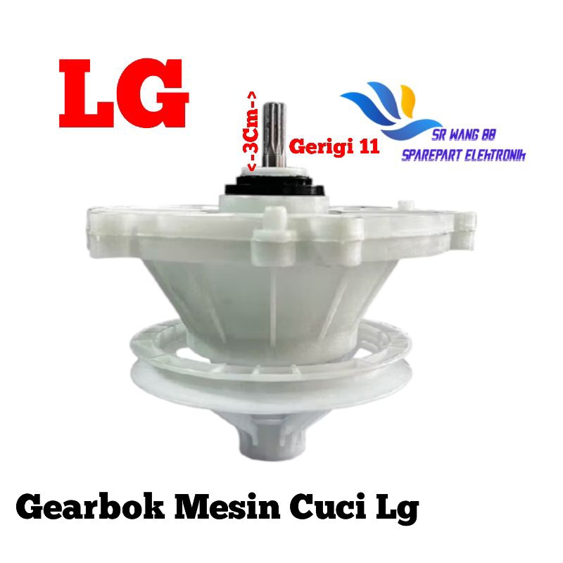 Gearbox Mesin Cuci Lg Gerigi 11/ Gearbox Lg 14kg  WP 1460R  WP 1250R  WP 1060R