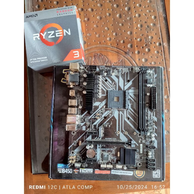 Ryzen 3 3200g + Mobo  B450M