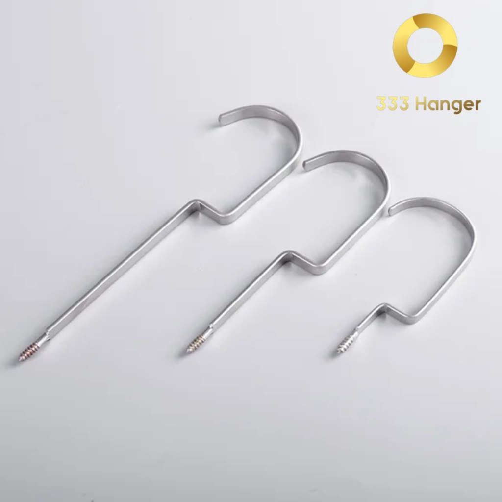 Hook Hanger Huk Silvermatte Gepeng (1 Pcs)