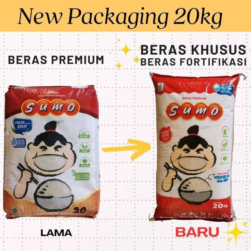 

BERAS SUMO MERAH SUPER PREMIUM 20 KG / BERAS SUMO