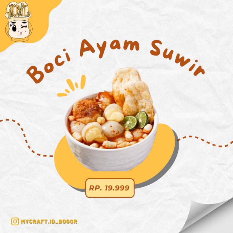 

BASO ACI INSTAN FULL AYAM SUWIR