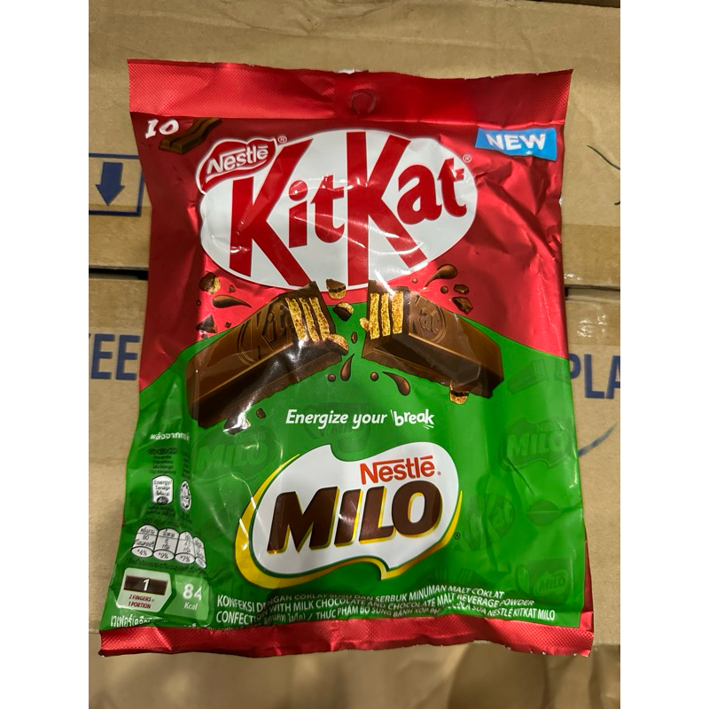 

MURAH Milo Malaysia X KitKat (Special Edition) 160 gr - Original Malaysia - KitKat Malaysia Isi 10pcs