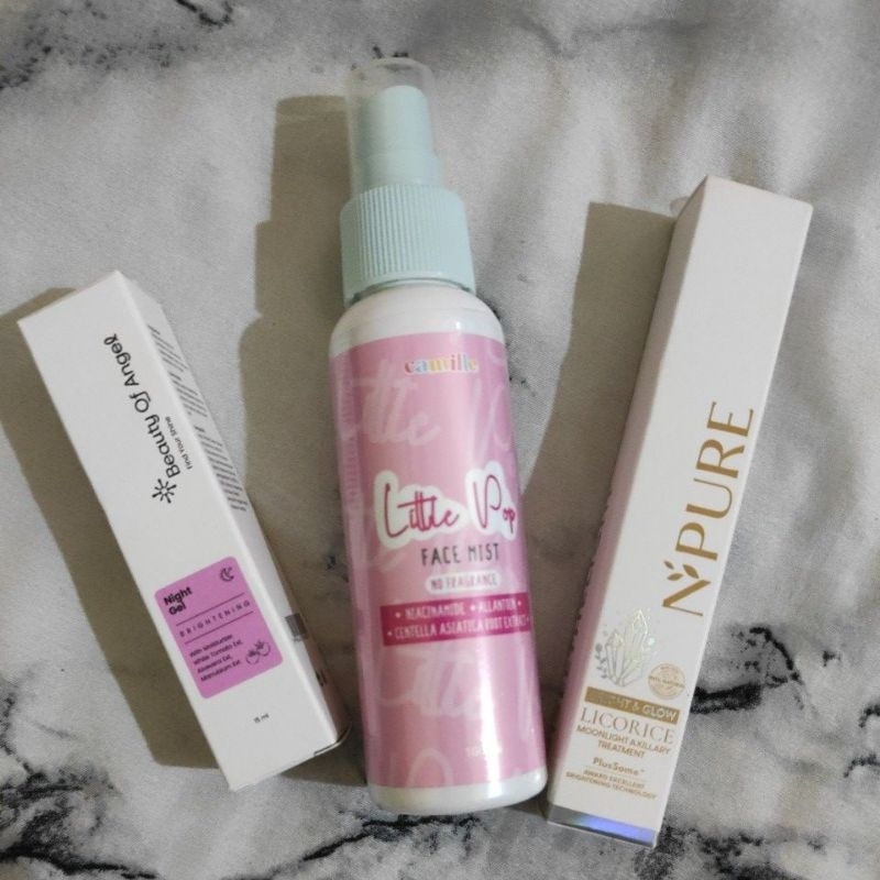 Preloved Skincare Beauty Of Angle, Npure, Camille (Tidak bisa COD)