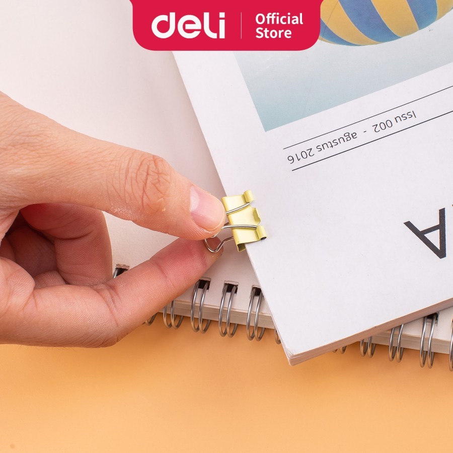 

TBMO DELI DELI BINDER CLIP EFFORTLESS E8556A - DGI