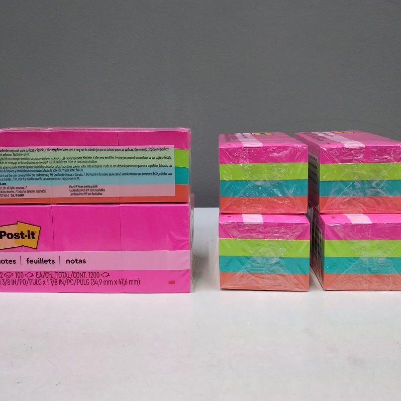 

Premium 3M post it 653AN warna neon sticky note 35mmx48mm memo tempel