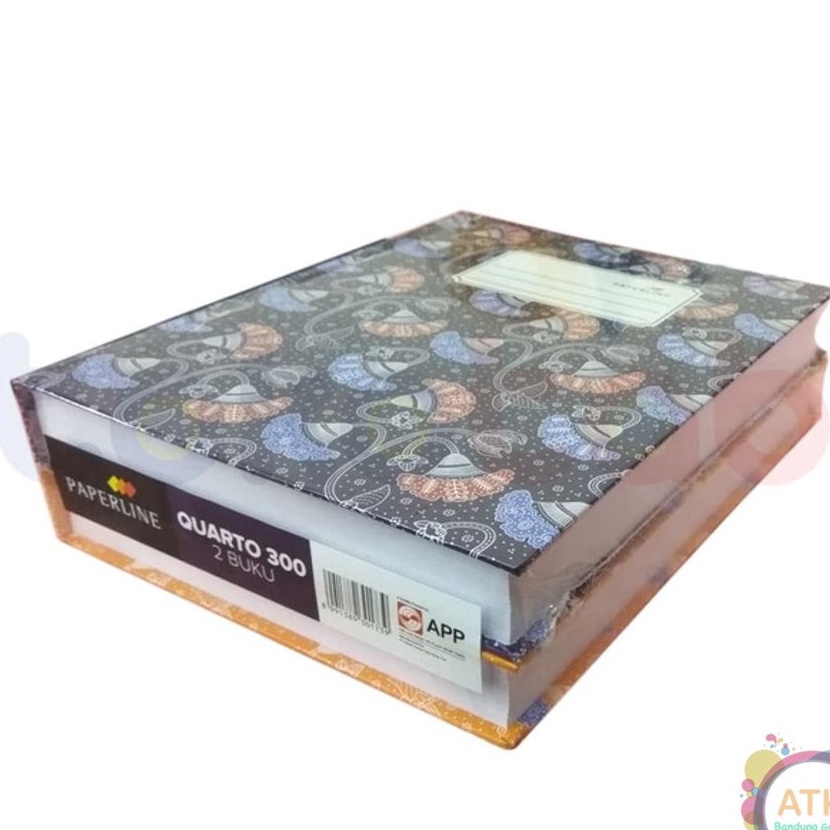 

KF7 Buku Quarto Paper3 Lembar Hard Cover Sampul Tebal
