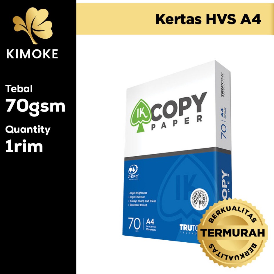 

KF7 KIMOKE Kes HVS A4 7gsm 1 Rim