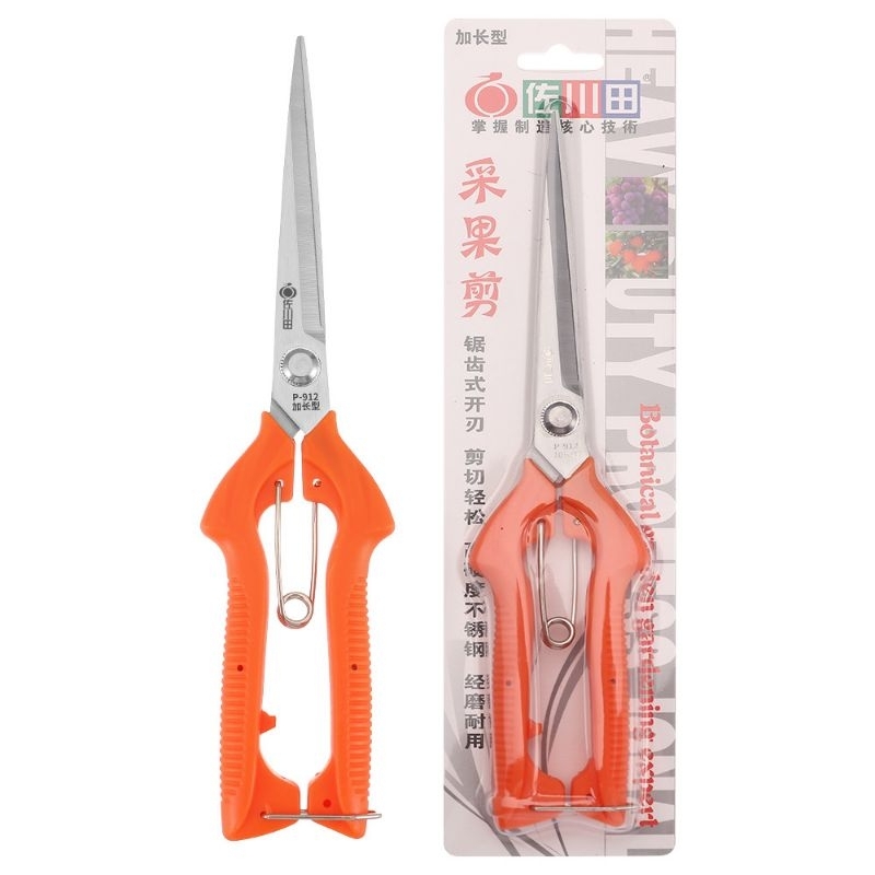 Gunting dahan lurus panjang