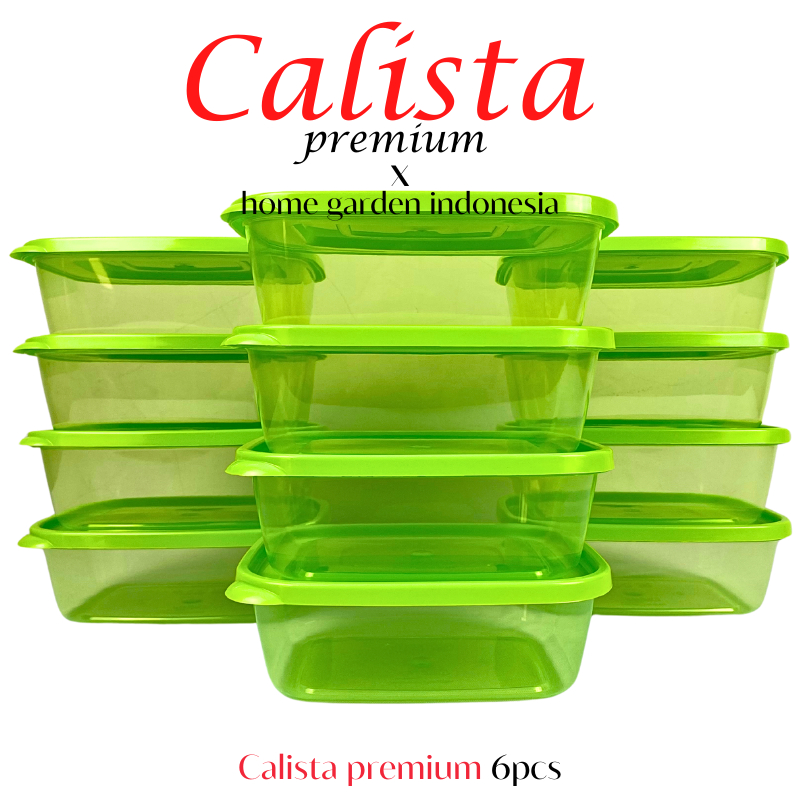 TOPLES PLASTIK TOPLES CALISTA SET FURANO 6PCS TOPLES KULKAS FOOD CONTAINER TOPLES PLASTIK SET