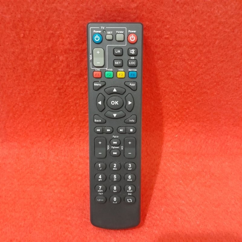 Remote STB TV BOX ZTE Original Asli .