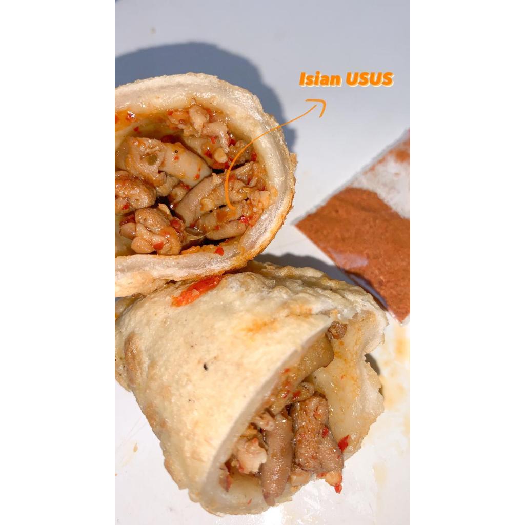 

cireng isi usus pedas daun jeruk isi 4 pcs/pack