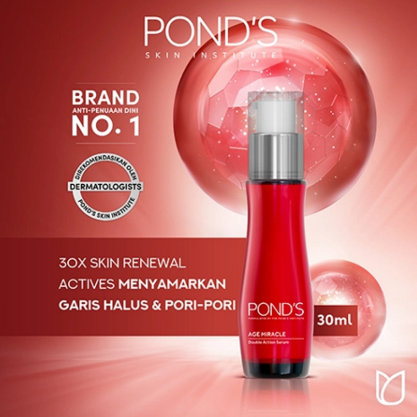 Ponds Age Miracle Serum Anti Aging With Hexylresorcinol 30GR