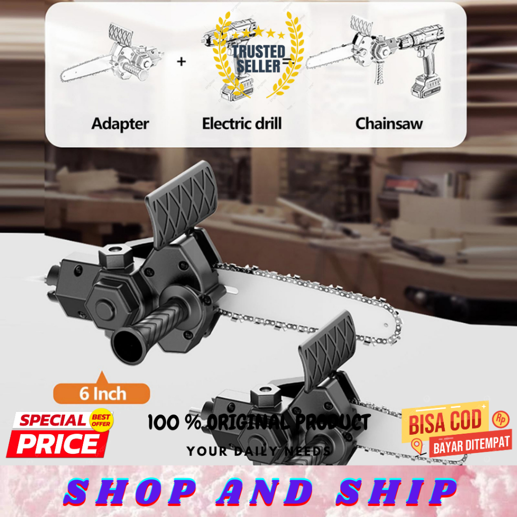 SENSO ADAPTER CHAINSAW GERGAJI MESIN GERINDA ORIGINAL SAS