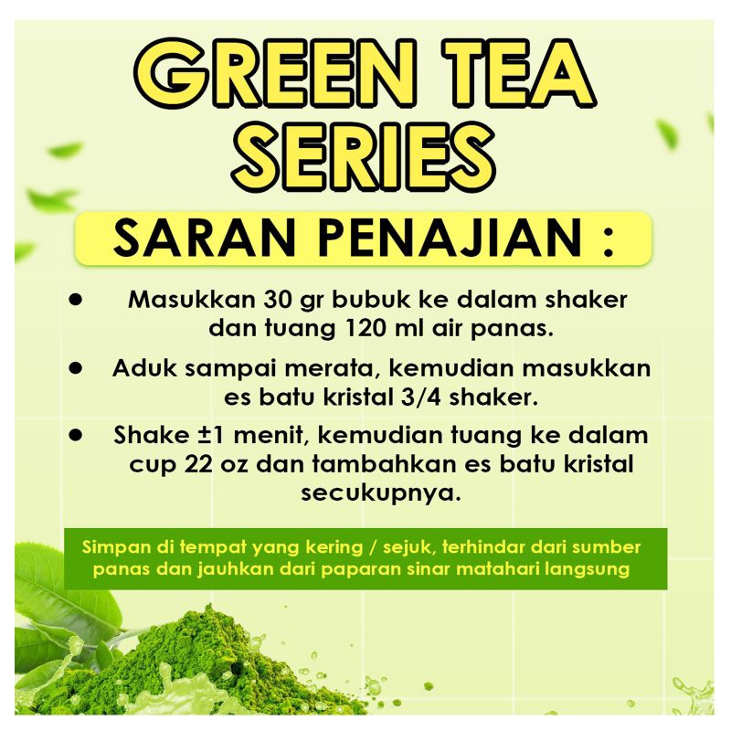 

SDF Bubuk Green Jasmine Tea Teh Hijau 1kg Halal