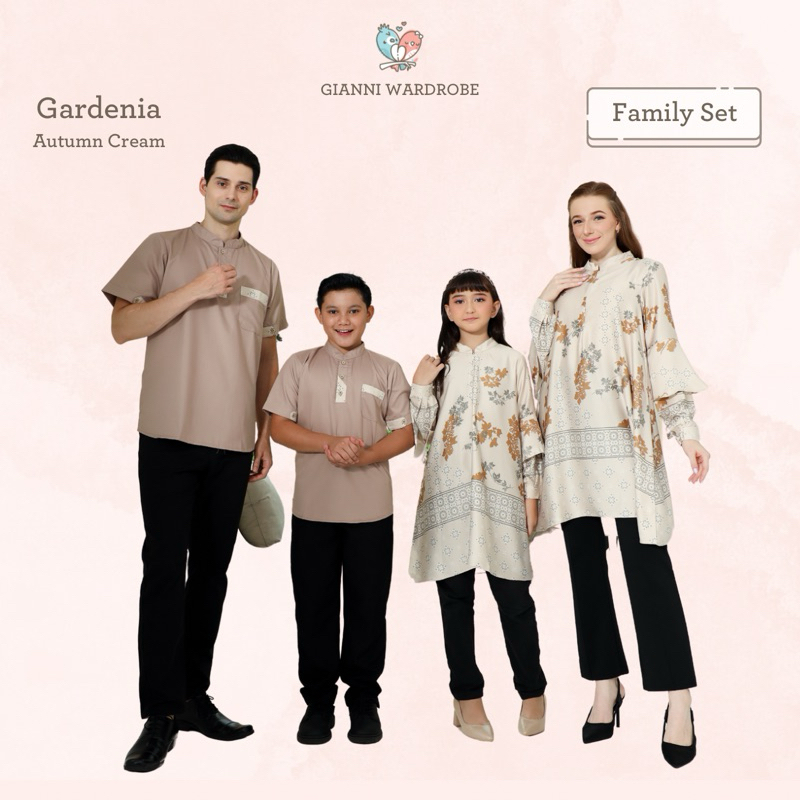 Gianni Wardrobe - Gardenia - Autumn Cream - Family Set