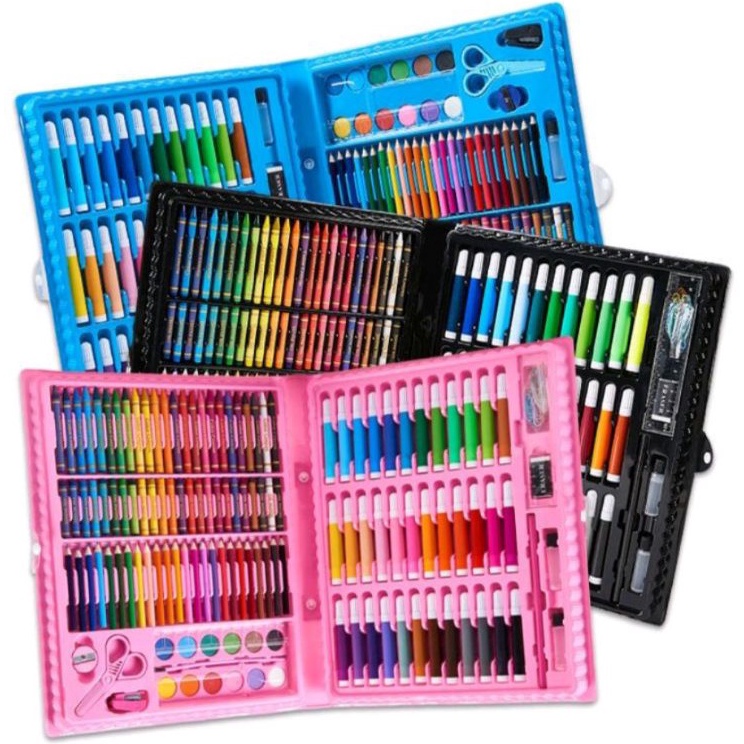 

Penjualan Istimewa ART SET isi 15 pcs Crayon set isi 15 pcs paket alat menggambar creative art isi 15 pcs