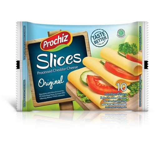 

Keju Slice Prochiz Premium / Cheese Slice Prochiz Premium - 10S / PACK