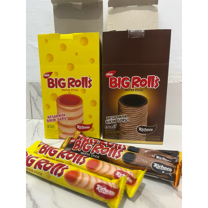 

BIG ROLLS WAFER STICK HALAL @16g ISI 20 PCS