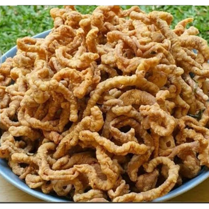 

Kripik Usus Krispi Pedas Daun Jeruk 135 g