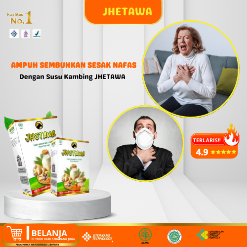 

Susu Kambing Untuk Asma Sesak Nafas TBC Bronkitis Influenza Jhetawa Goat Milk BPOM