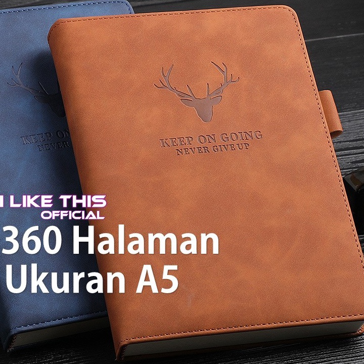

Gila Buku Agenda Catatan Kerja Meeting Planner NoteBook Notepad Diary Binder Cover Kulit A5
