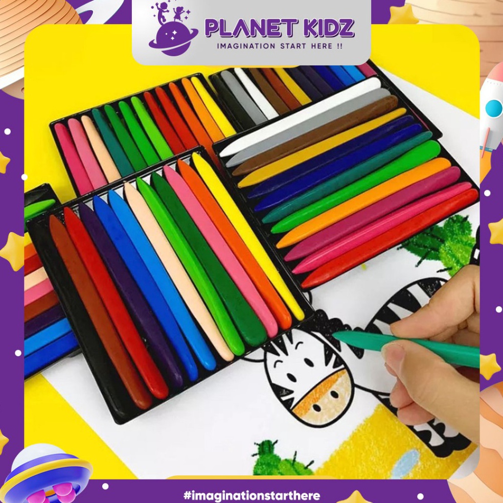 

Diskon Surprise PLANETKIDZ FK6 Set Krayon Lengkap Anak Anti Air Tidak Nempel Lengket Kotor di Tangan Crayon Set Sekolah Plastik Non Toxic Magic 122436