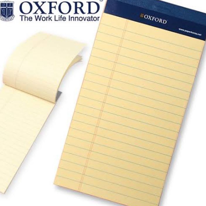 

DISKON OX LEGAL PAD NOTEPAD BUKU MEMO NOTES SOBEK ATAS