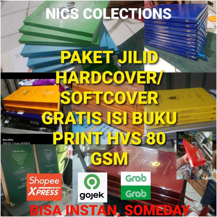 KI3 JILID HARDCOVER SOFTCOVER SKRIPSI GRATIS PRINT ISI BUKU