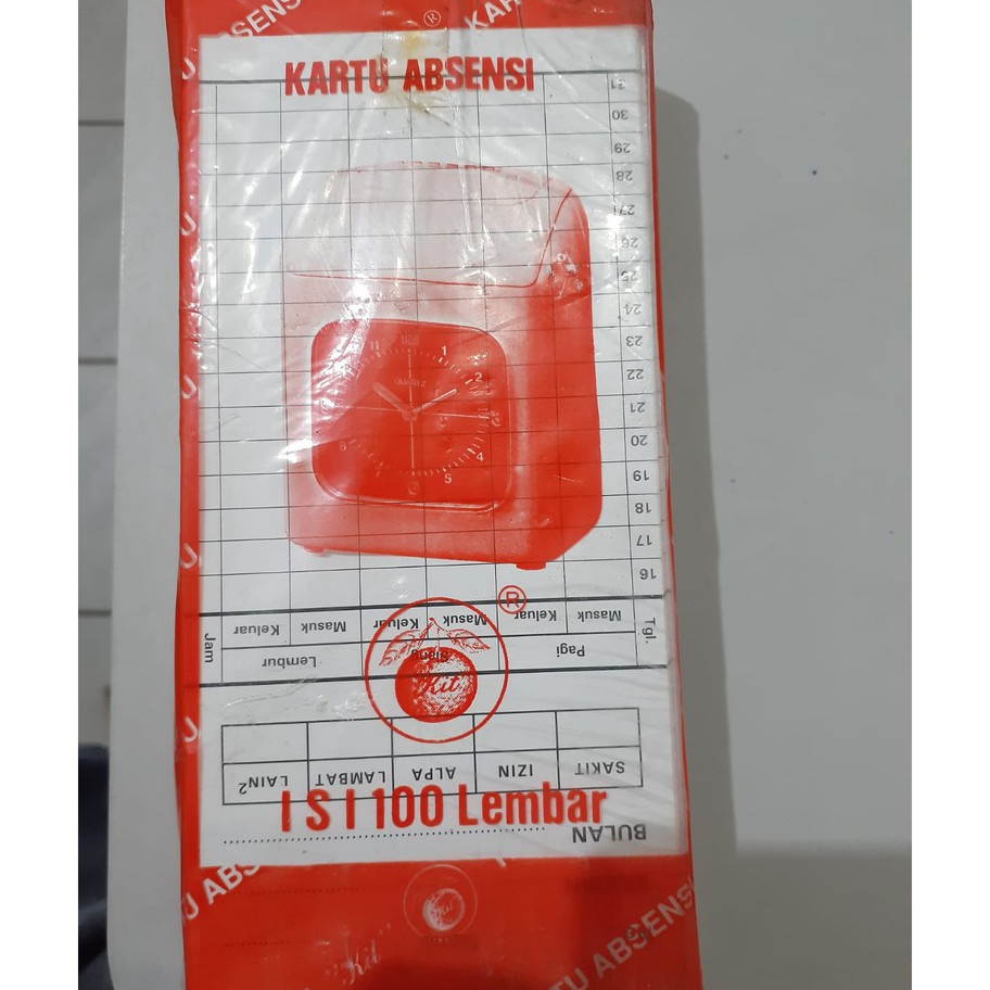 

Unggul Kartu absen Jeruk 1 pak