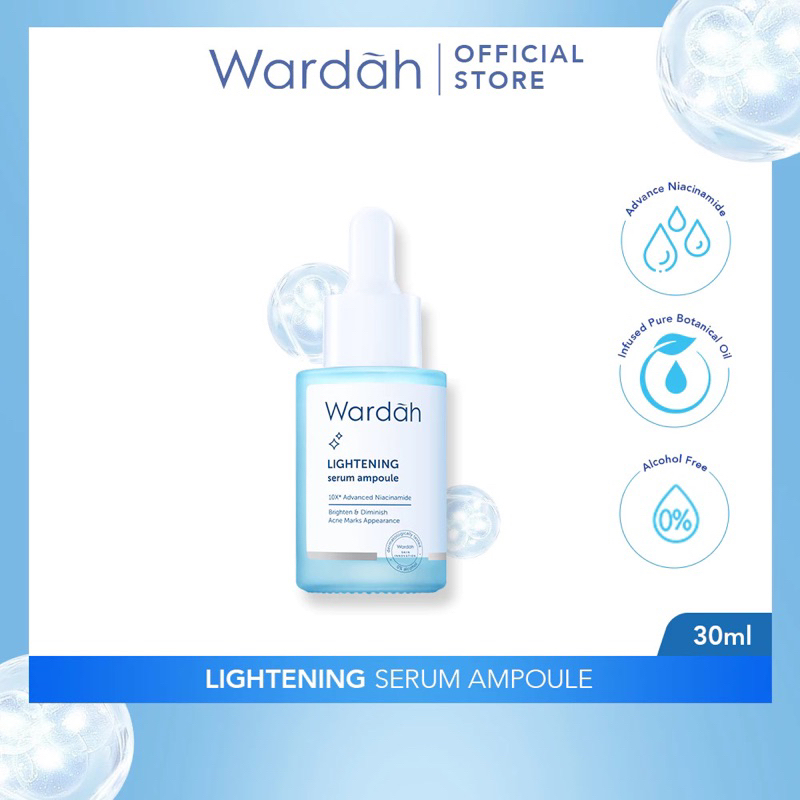 WARDAH LIGHTENING SERUM AMPOULE 30ml || Serum Ampoule 8ml