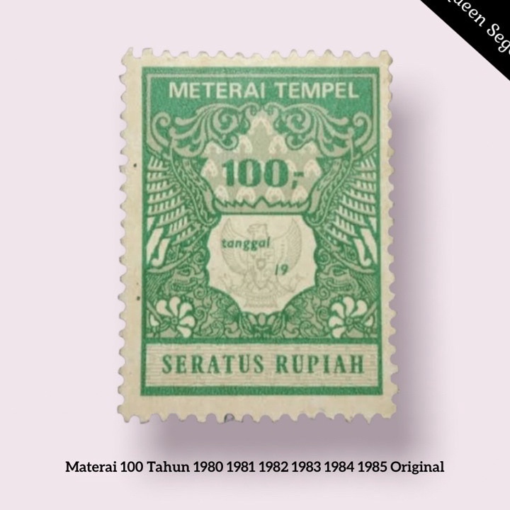 

Langka Bisa COD Materai Tempel 1 Rupiah Tahun 198 1981 1982 1983 1984 1985