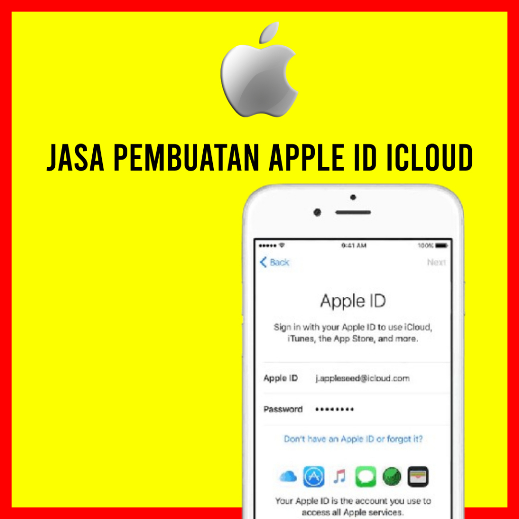 PEMBUATAN APPLE ID ICLOUD ( PRIVASI & DEDICATED )