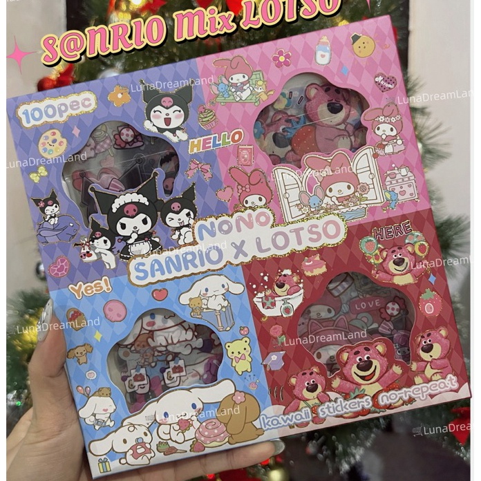 

PROMO Sticker SANRIO Mix LOTSO 1 Lembar