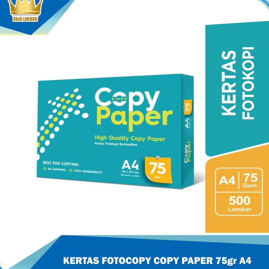 

Kilat Copy Paper A4 75 Kes Fotocopy Copy Paper A4 75