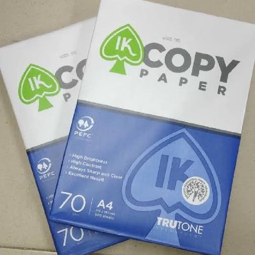 

KF7 Kes HVS A4 7gram IK COPY PAPERKes Fotocopy A4Office Paper
