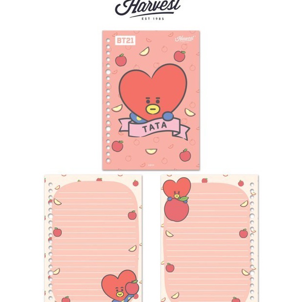 

HJ6 Harvest BT21 Kes Binder Loose Leaf Sweet Fruits TATA