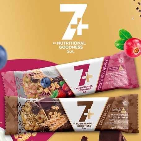 

MURAH 7 Sereal Bar Yoghurt Berry Cocoa Chia 22g