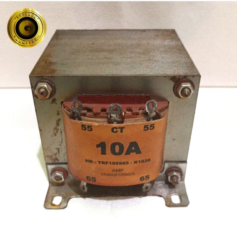 Trafo travo BGR 10A CT 65V murni original.