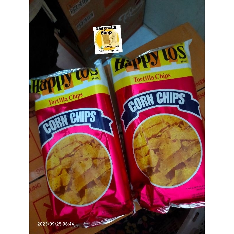 

HAPPY TOS MERAH BESAR TORTILLA CHIPS 140GR EXP 2025