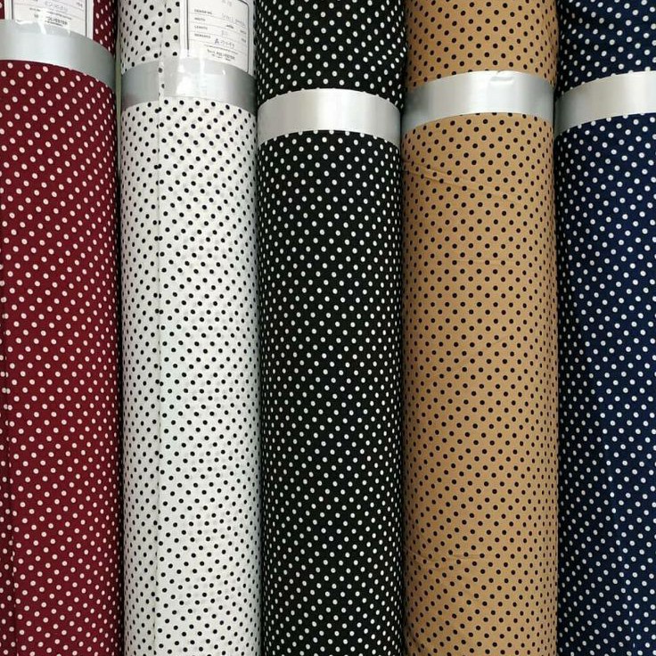 DISKON SPESIAL Kain Wolfis Monalisa  Shakila Polkadot harga per 5m