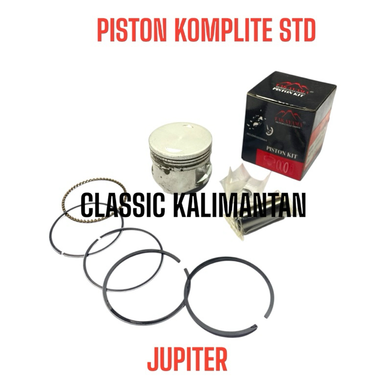 PISTON KOMPLITE YAMAHA UKURAN STD PISTON JUPITER LAMA OLD TAKAYAMA